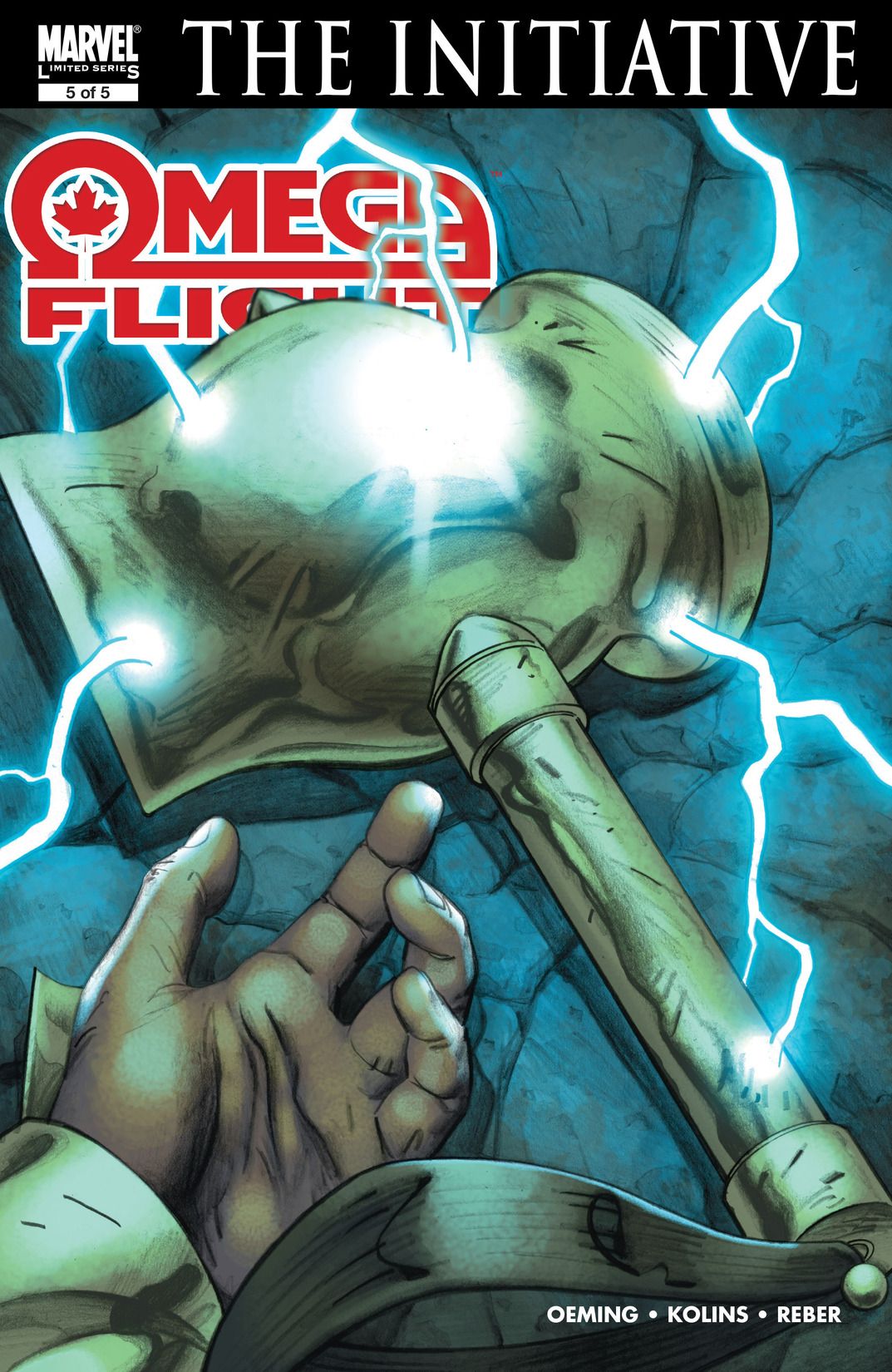 Omega Flight #5 cover