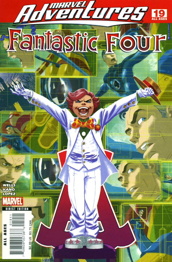 Marvel Adventures Fantastic Four #19 cover