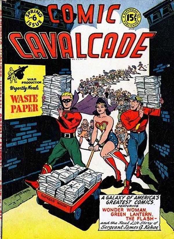 Comic Cavalcade #6 cover