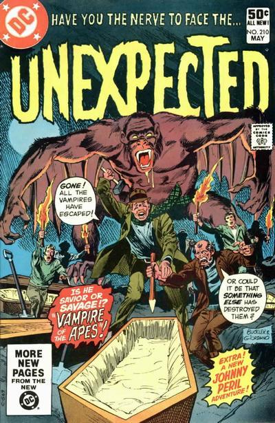 The Unexpected #210 cover