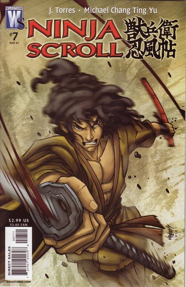 Ninja Scroll #7 cover