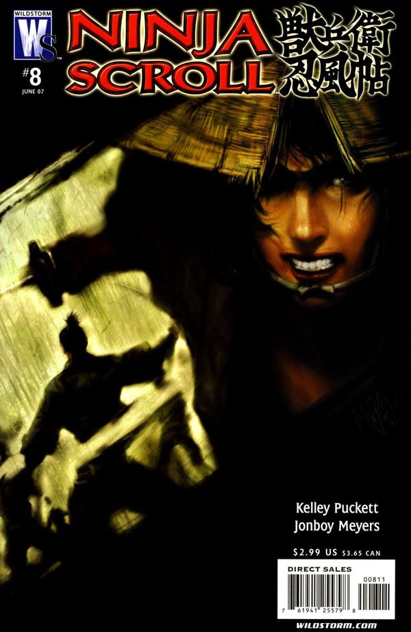 Ninja Scroll #8 cover
