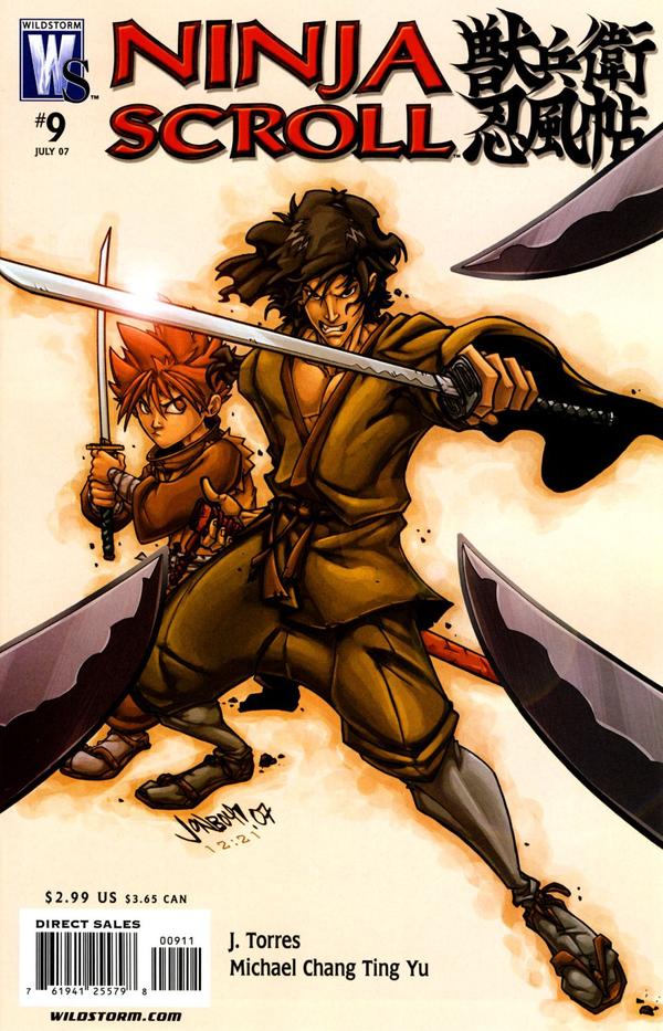 Ninja Scroll #9 cover
