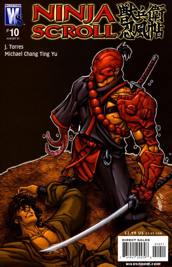 Ninja Scroll #10 cover