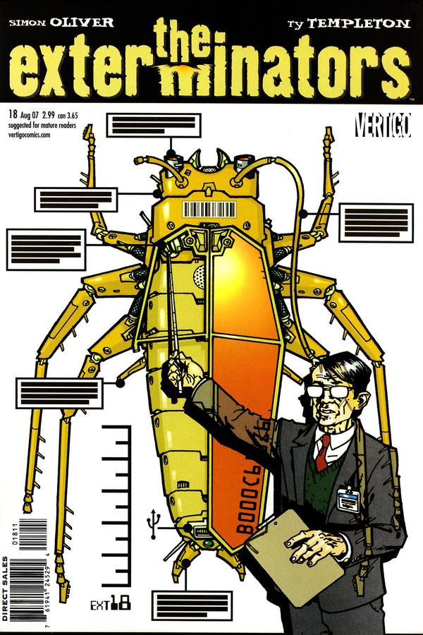 The Exterminators #18 cover