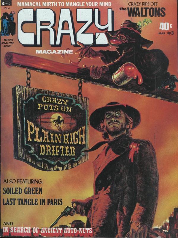 Crazy Magazine #3 cover