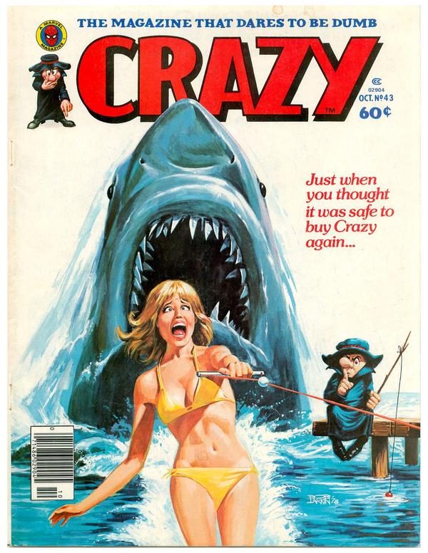 Crazy Magazine #43 cover