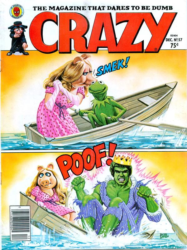Crazy Magazine #57 cover