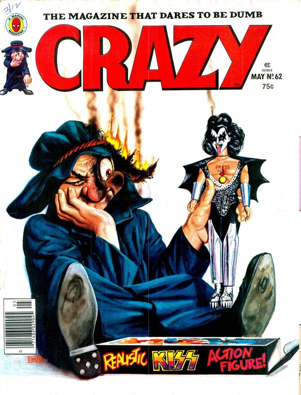 Crazy Magazine #62 cover