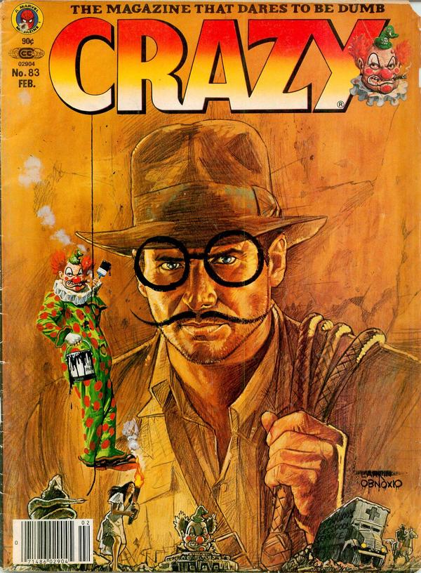 Crazy Magazine #83 cover