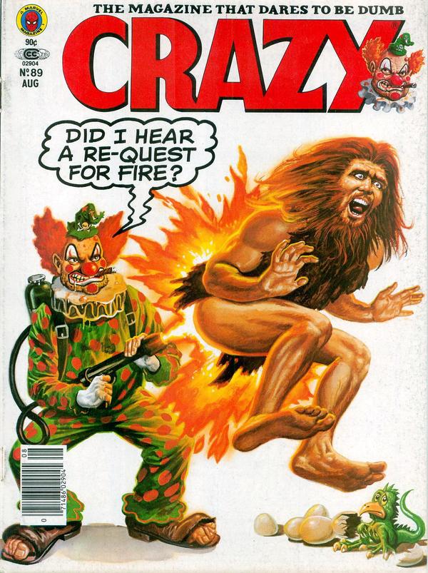 Crazy Magazine #89 cover