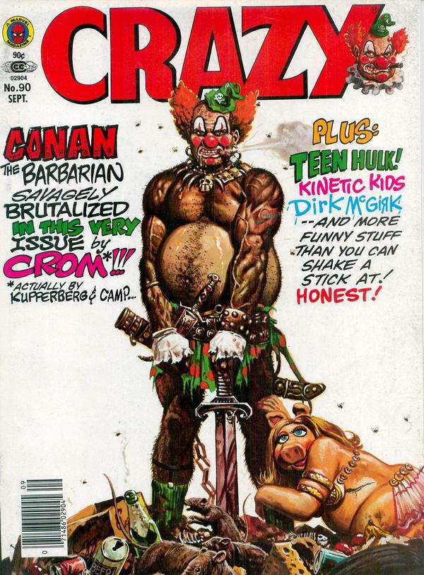 Crazy Magazine #90 cover