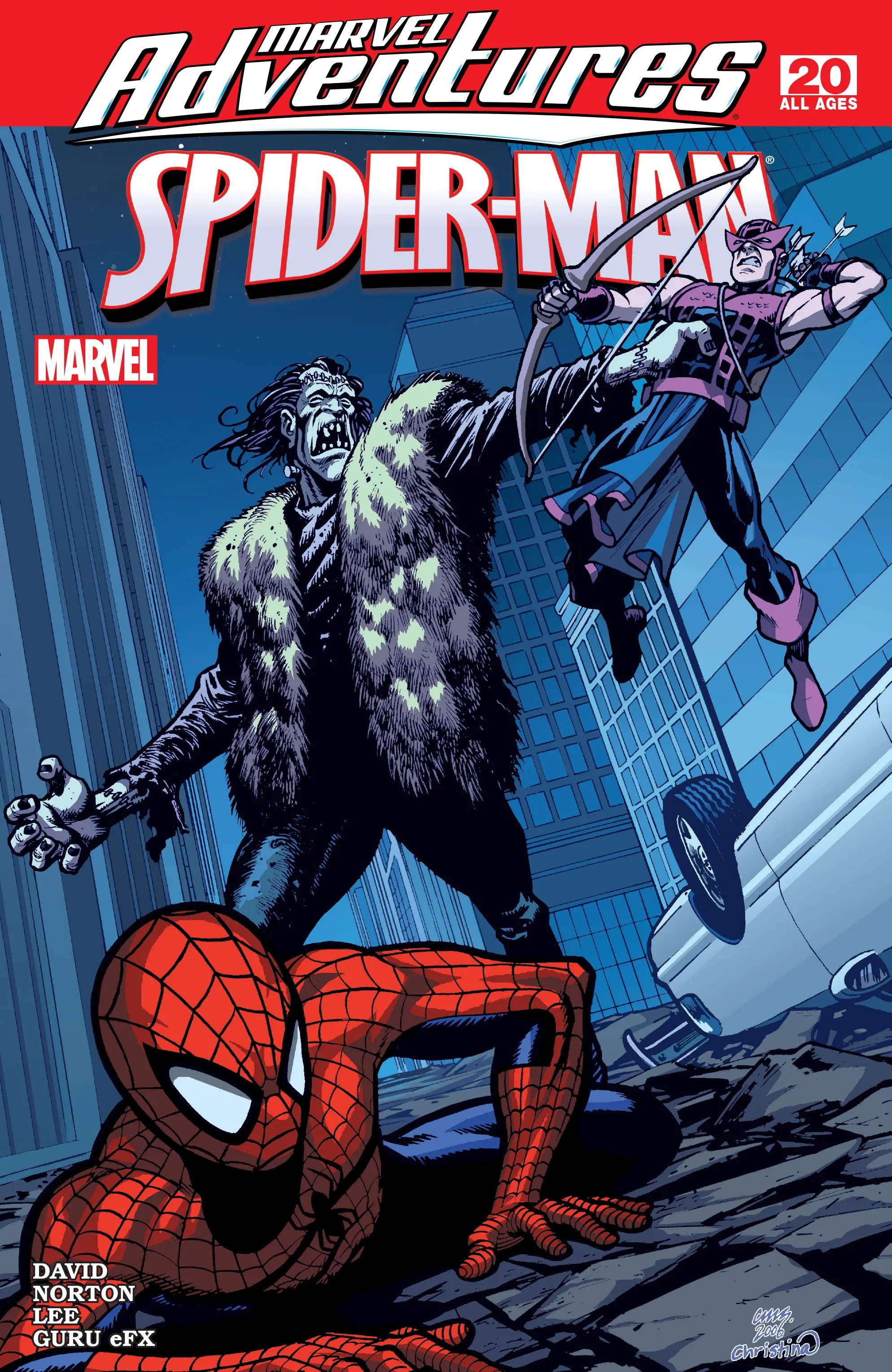 Marvel Adventures Spider-Man #20 cover