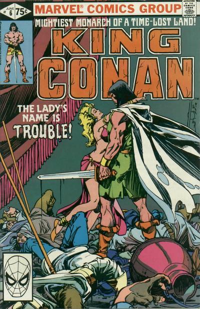 King Conan #6 cover