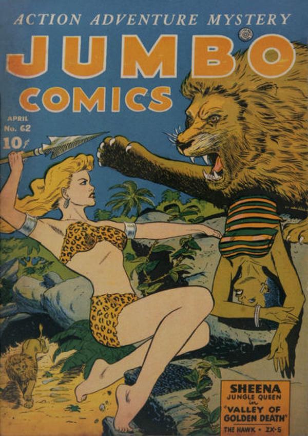 Jumbo Comics #62 cover