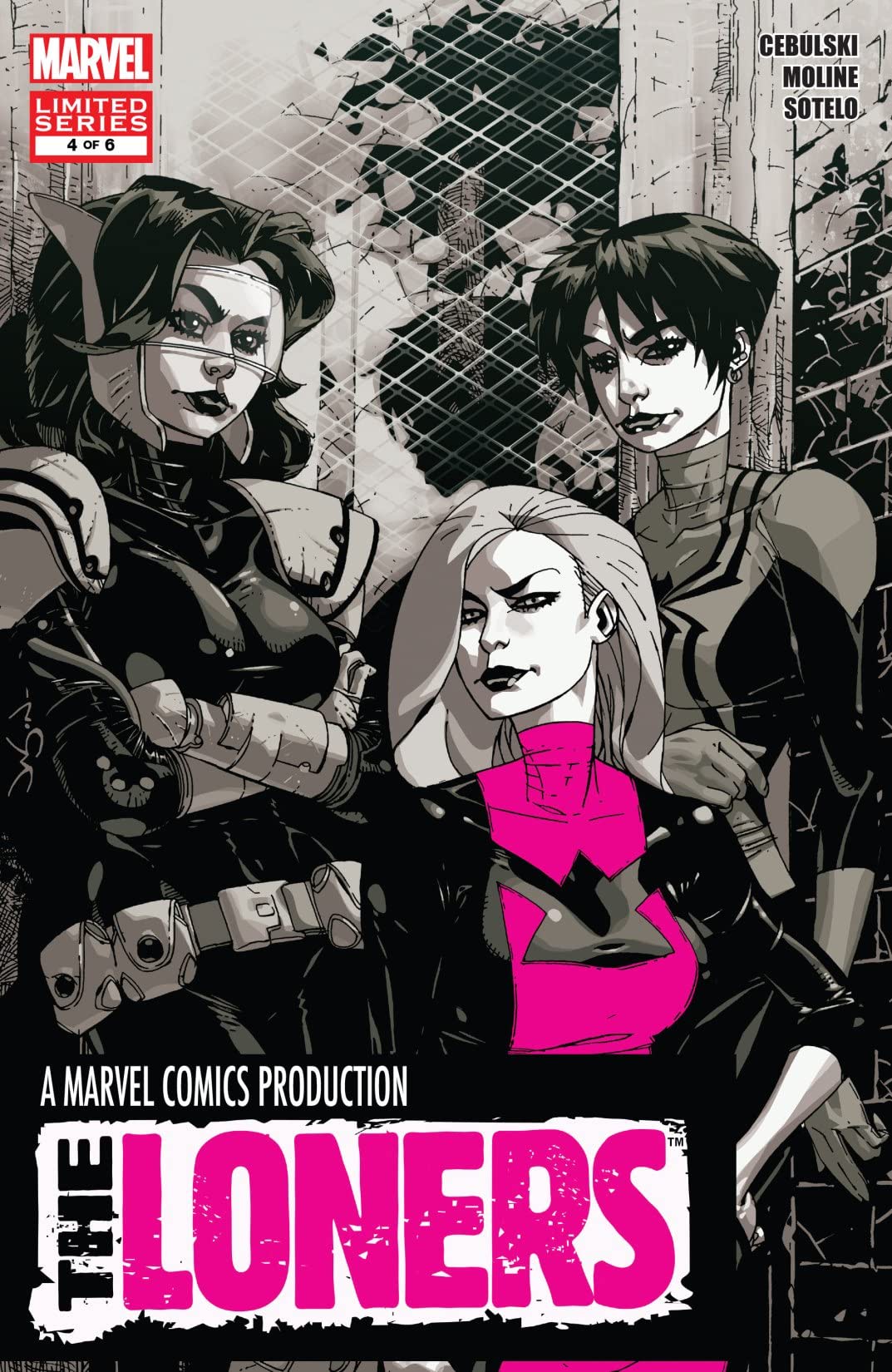 The Loners #4 cover
