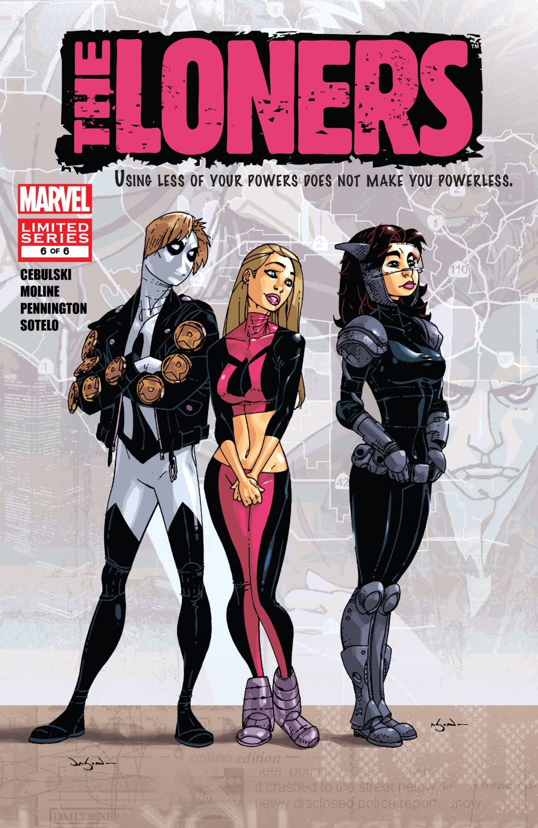 The Loners #6 cover