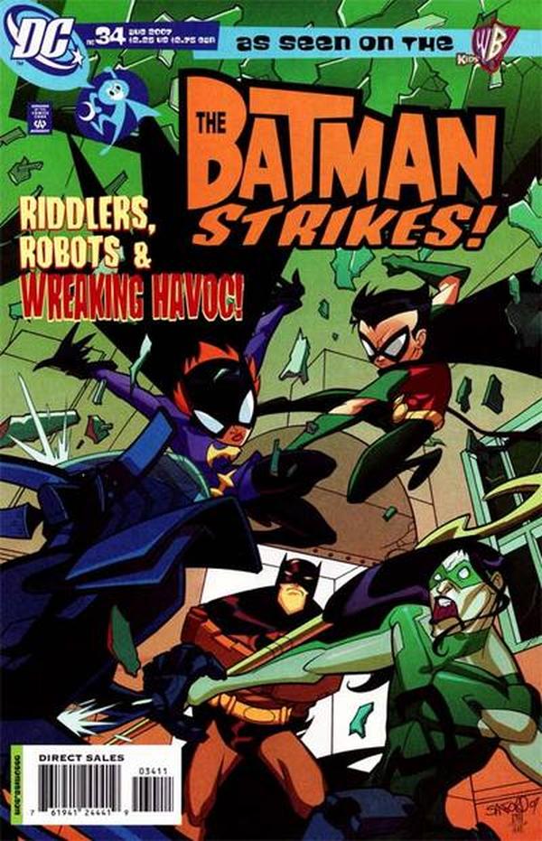 The Batman Strikes #34 cover