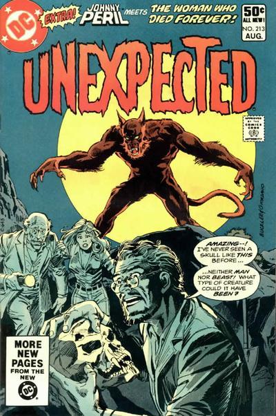 The Unexpected #213 cover
