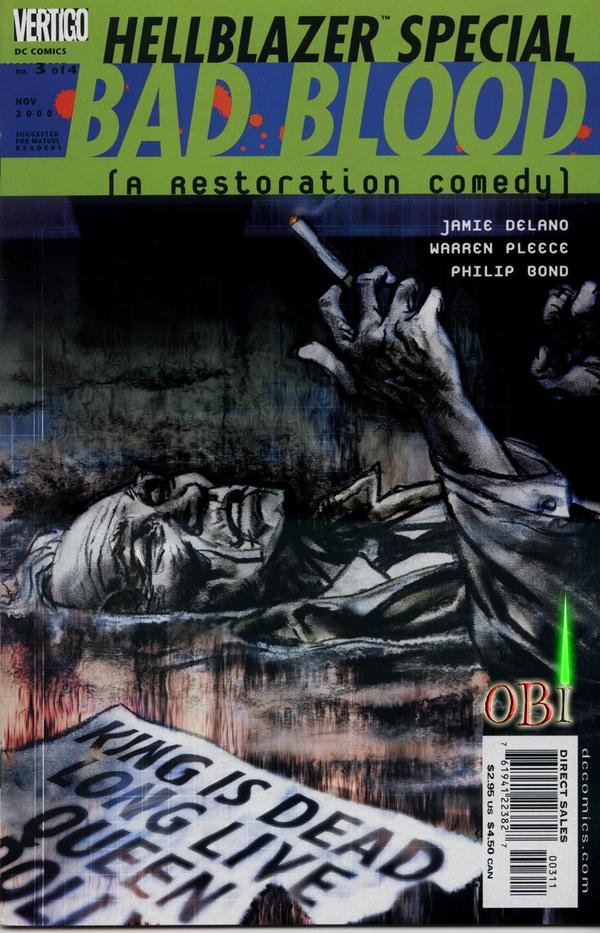 Hellblazer Special: Bad Blood #3 cover