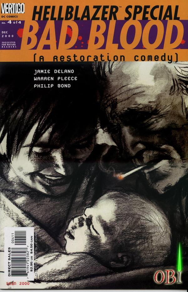Hellblazer Special: Bad Blood #4 cover