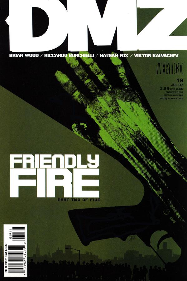 DMZ #19 cover