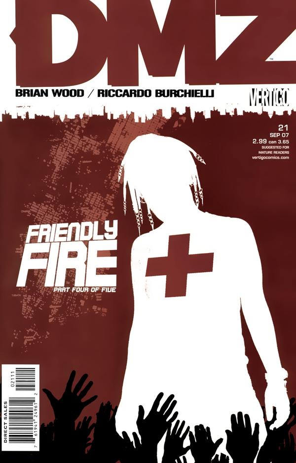 DMZ #21 cover