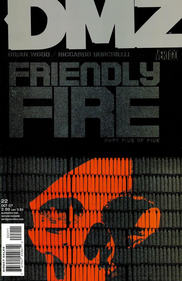 DMZ #22 cover