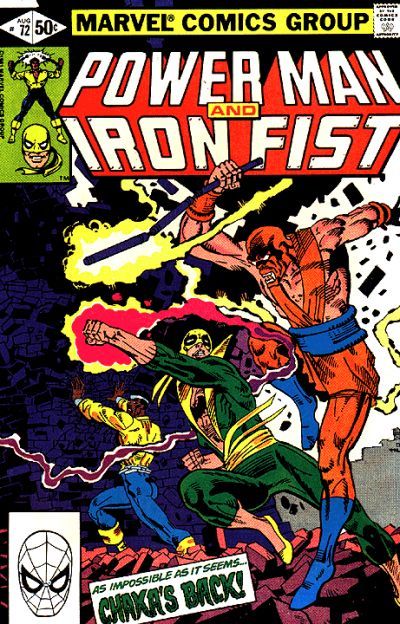 Power Man and Iron Fist #72 cover