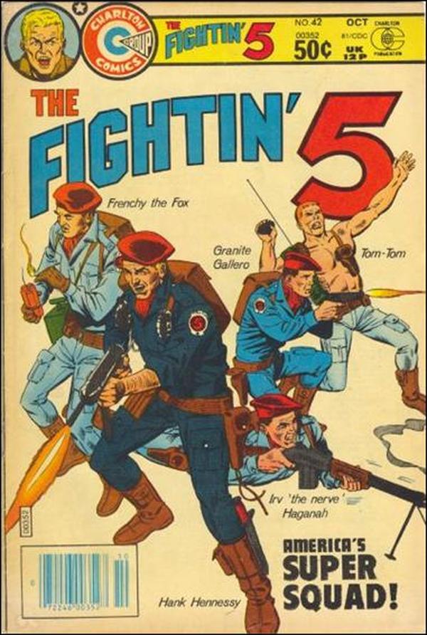 Fightin' Five #42 cover