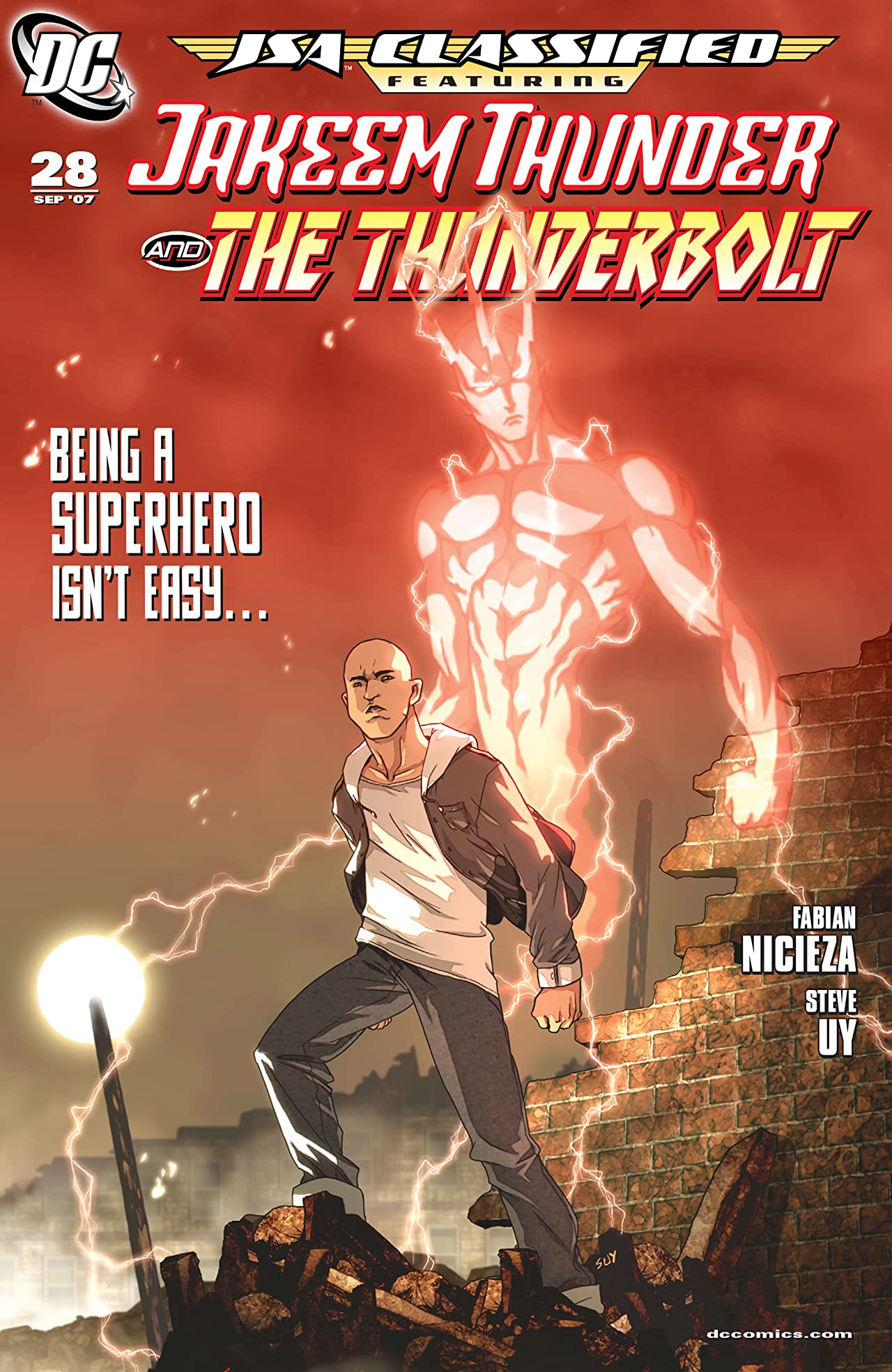 JSA: Classified #28 cover