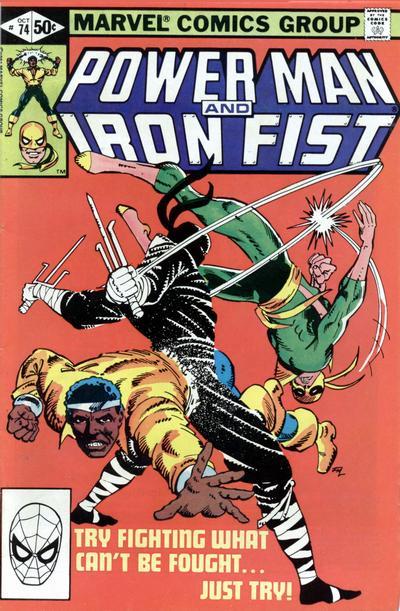 Power Man and Iron Fist #74 cover