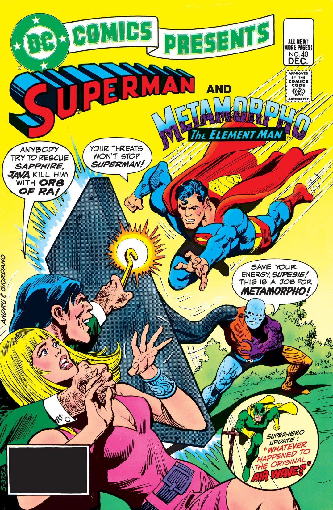 DC Comics Presents #40 cover