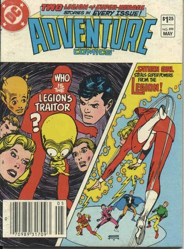 Adventure Comics #499 cover