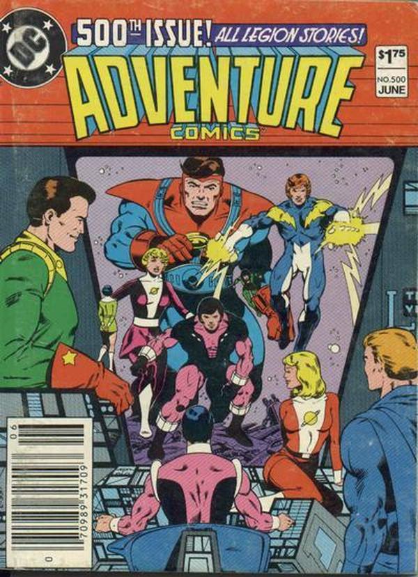 Adventure Comics #500 cover