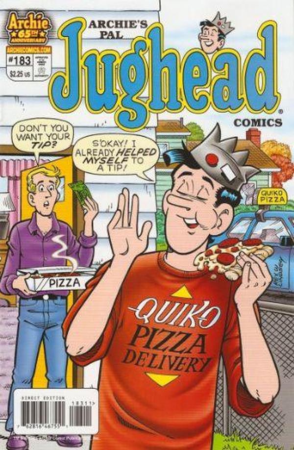 Archie's Pal Jughead Comics #183 cover