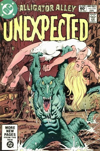The Unexpected #218 cover