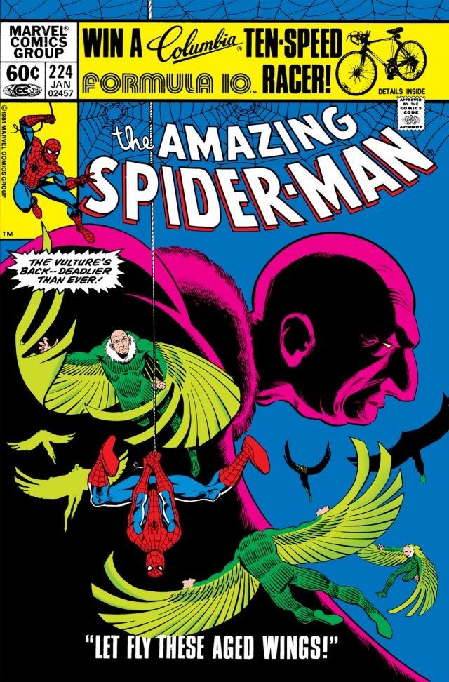 The Amazing Spider-Man #224 cover