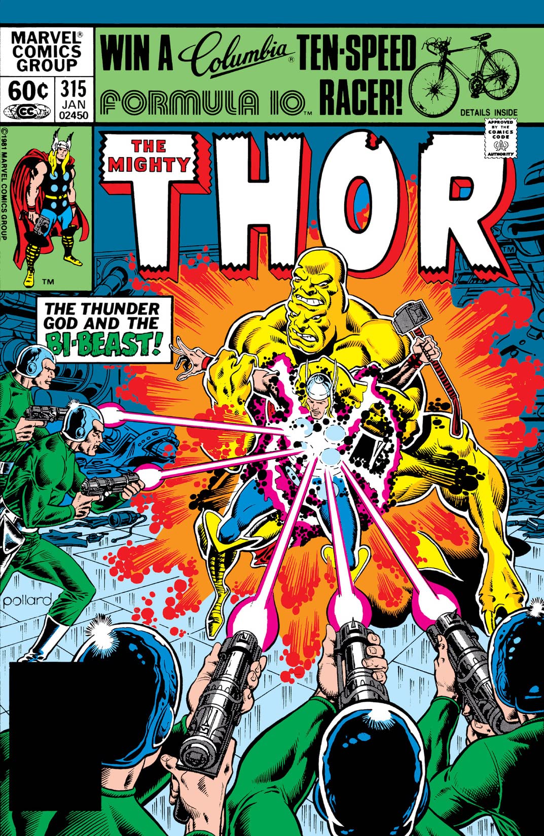 Thor #315 cover