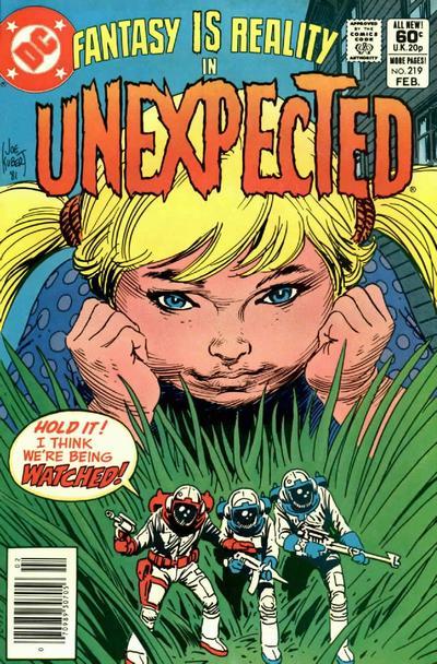 The Unexpected #219 cover