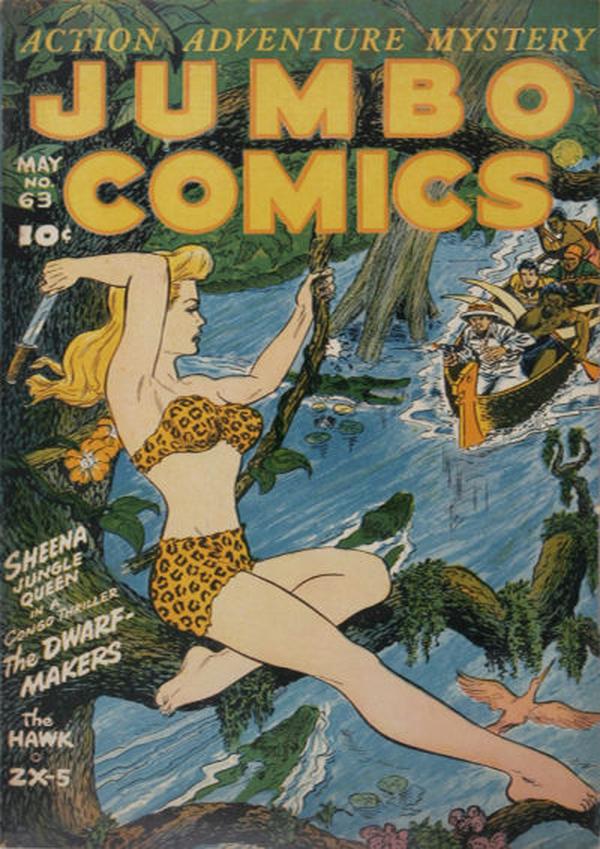 Jumbo Comics #63 cover