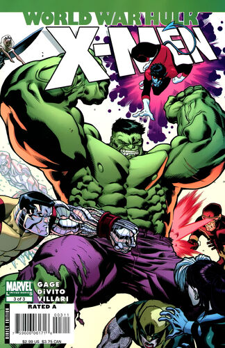 World War Hulk: X-Men #3 cover