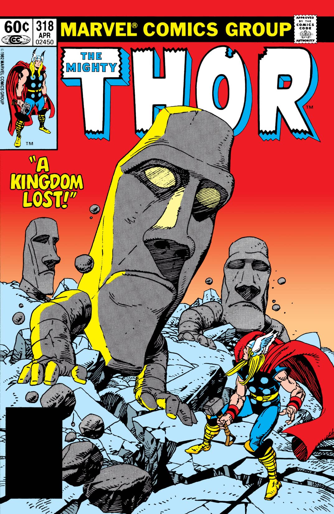 Thor #318 cover