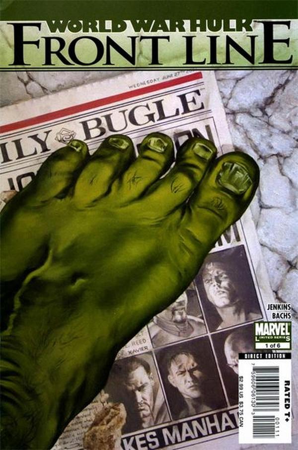 World War Hulk: Front Line #1 cover