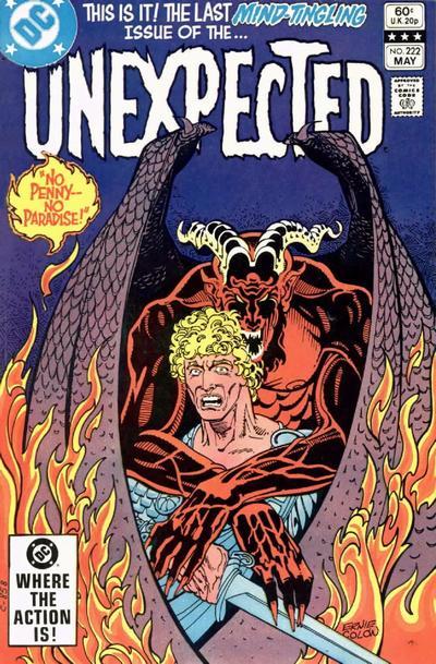 The Unexpected #222 cover