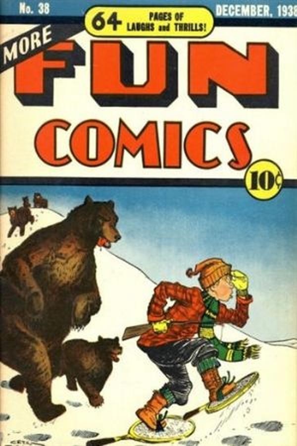 More Fun Comics #38 cover
