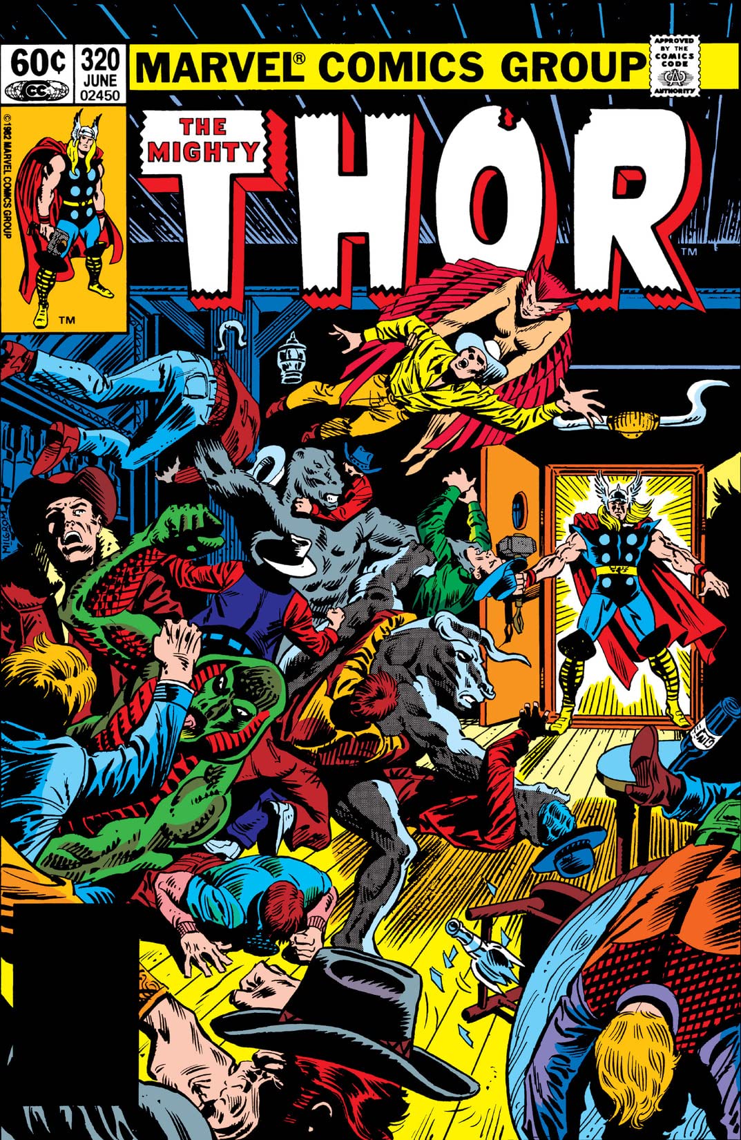 Thor #320 cover