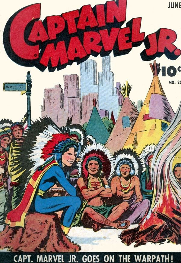 Captain Marvel Jr. #20 cover