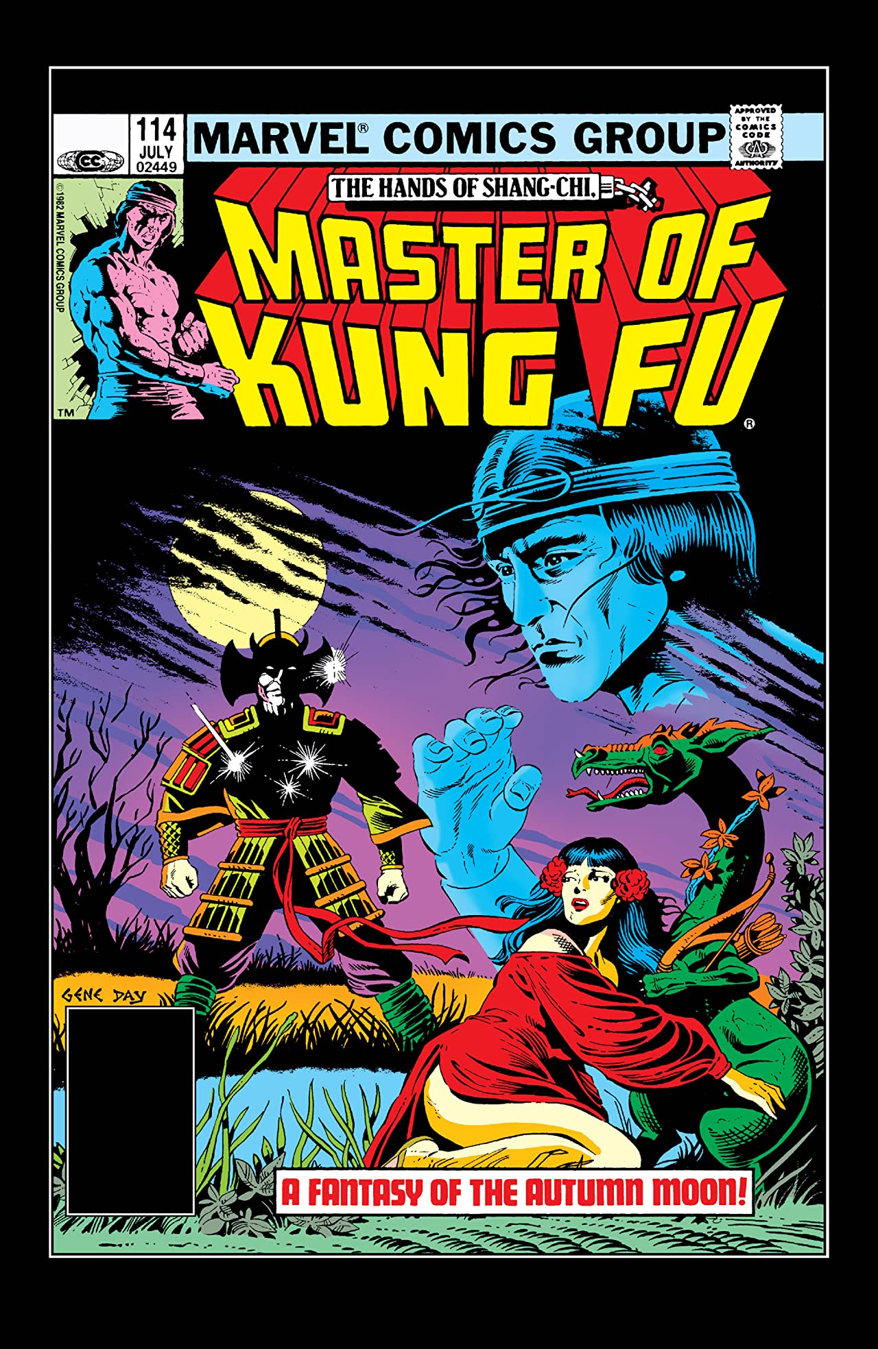 Master of Kung Fu #114 cover