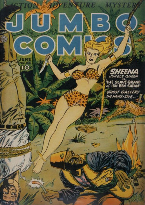 Jumbo Comics #64 cover